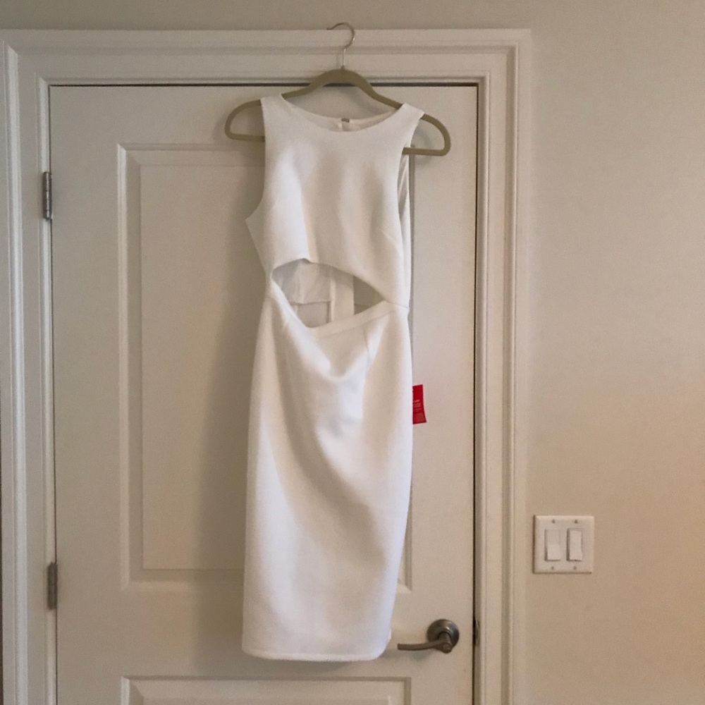 Calvin Klein Lovely Sheath faux 2 piece